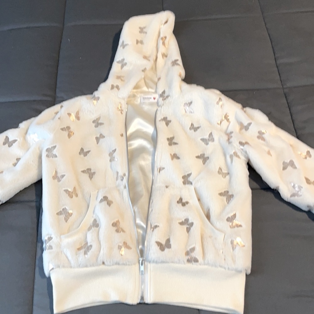 SOFT and FLUFFY FAUX FUR DRESSY JACKET FOR GIRLS!!